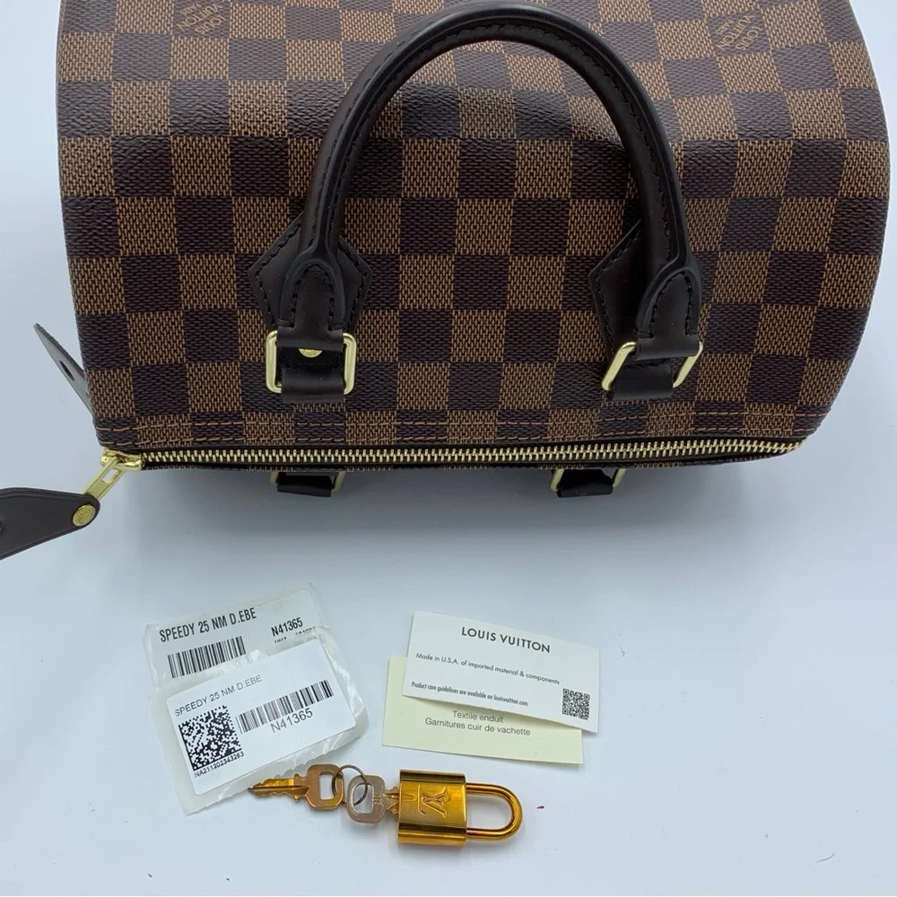 Speedy 25 in Damier Ebene - Picture 5 of 12
